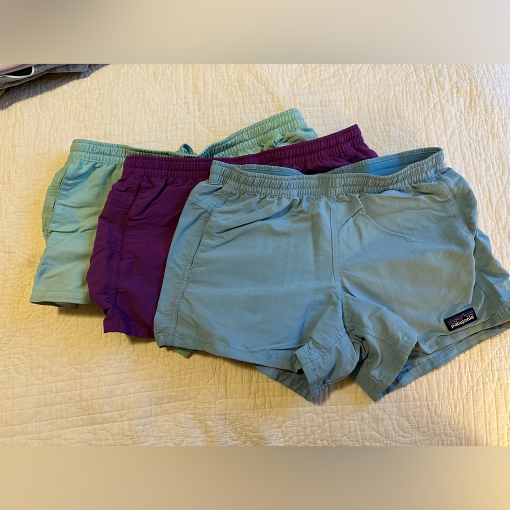 Patagonia girls xl (14) shorts 3 pair